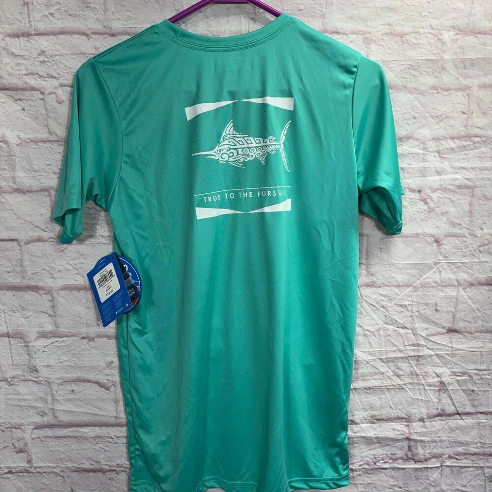 Columbia Sportswear Boys Large 14/16 Green Performance T-Shirt NWT - Picture 5 of 5